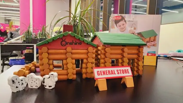 Wooden Educational Farm House - ხის განსავითარებელი სათამაშო სახლი, 5 image