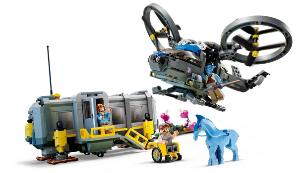 Lego Avatar 75573 Floating Mountains: Site 26 & RDA Samson, 4 image