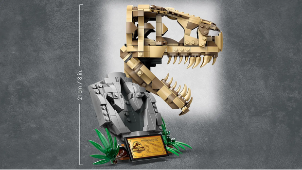 Lego Jurassic World 76964 Dinosaur Fossils: T. rex Skull, 5 image