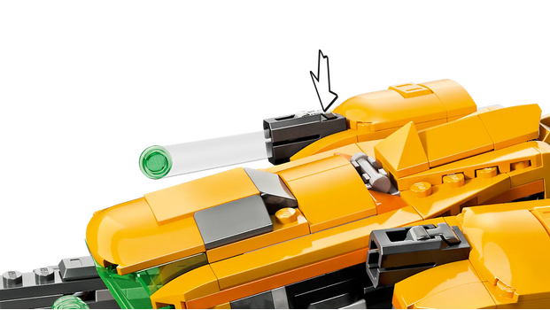 Lego Super Heroes 76254 Baby Rocket's Ship, 7 image