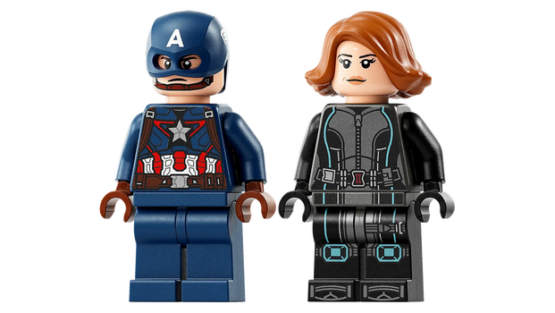 Lego Super Heroes 76260 Black Widow & Captain America Motorcycles, 6 image