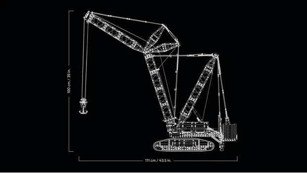 Lego Technic 42146 Liebherr Crawler Crane LR 13000, 4 image