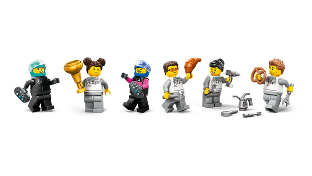 LEGO City 60444 F1® Garage & Mercedes-AMG & Alpine Cars, 8 image
