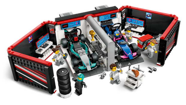 LEGO City 60444 F1® Garage & Mercedes-AMG & Alpine Cars, 9 image