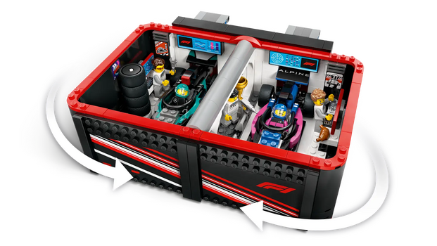LEGO City 60444 F1® Garage & Mercedes-AMG & Alpine Cars, 11 image