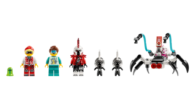 LEGO Dreamzz 71497 Cooper's Tiger Mech & Zero's Hot Rod Car, 7 image