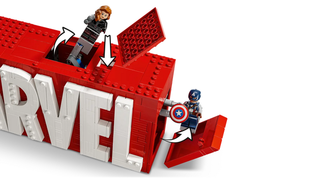LEGO Super Heroes 76313 MARVEL Logo & Minifigures, 9 image