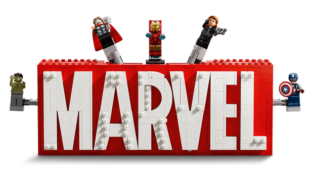 LEGO Super Heroes 76313 MARVEL Logo & Minifigures, 8 image