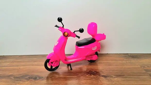 Beauty Motorcycle King Toys-ის თოჯინის სათამაშო  მოპედი, 2 image