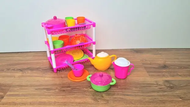 Dede 01035 TRIPLE KITCHEN SET სათამაშო სამზარეულოს აქსესუარები, 5 image