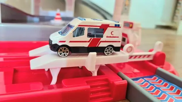 Dede 03347 HOSPITAL GARAGE SET სათამაშო ტრასა, 11 image