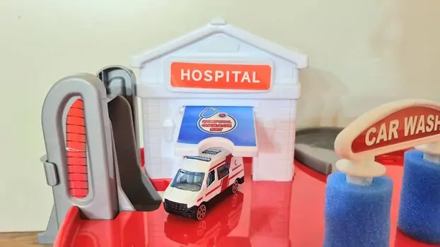 Dede 03347 HOSPITAL GARAGE SET სათამაშო ტრასა, 4 image