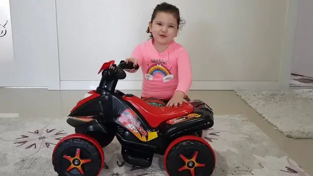 UJ Toys Safari Black - საბავშვო კვადროციკლი, 4 image