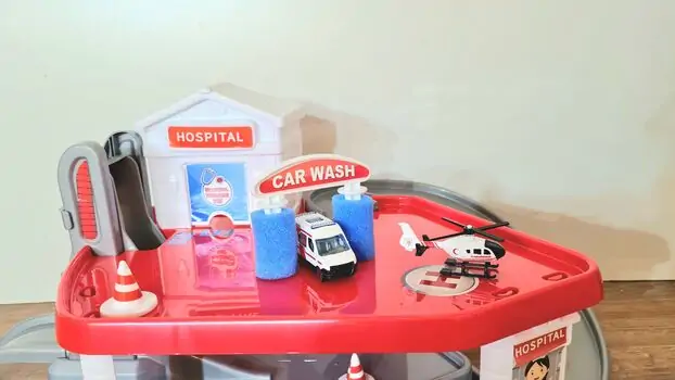 Dede 03347 HOSPITAL GARAGE SET სათამაშო ტრასა, 6 image