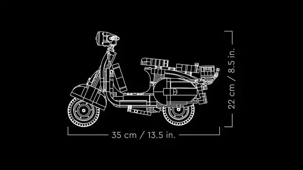 Lego Icons 10298 Vespa 125, 13 image