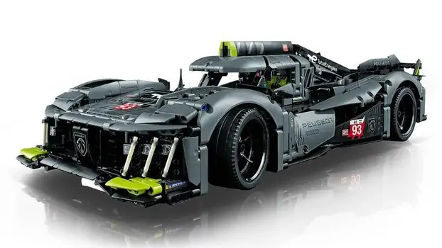 Lego Technic 42156 PEUGEOT 9X8 24H Le Mans Hybrid Hypercar, 4 image