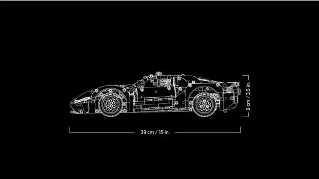 Lego Technic 42154 2022 Ford GT, 7 image