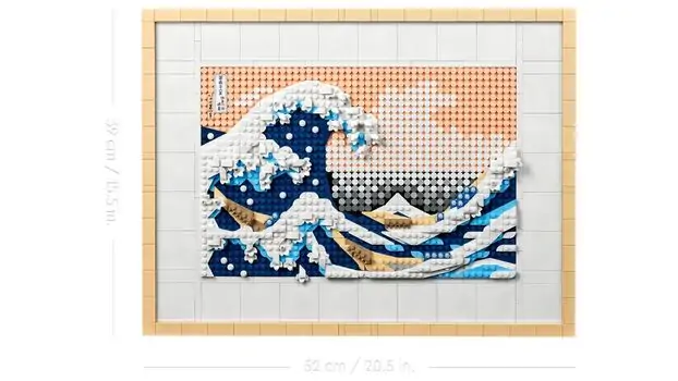 Lego Art 31208 Hokusai – The Great Wave, 4 image