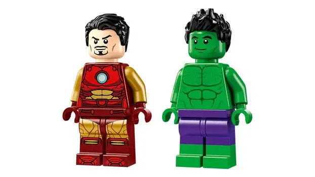 Lego Super Heroes 76287 Iron Man with Bike and The Hulk, 4 image