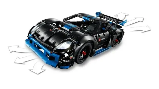 Lego Technic 42176 Porsche GT4 e-Performance Race Car, 6 image