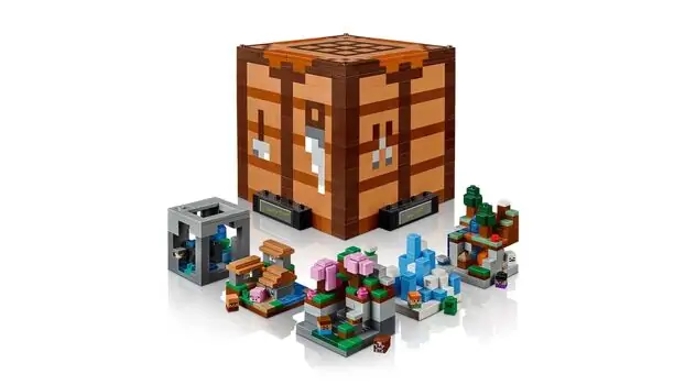 Lego Minecraft 21265 The Crafting Table, 5 image