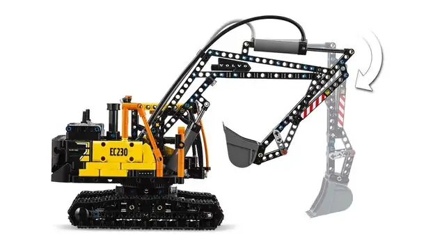 Lego Technic 42175 Volvo FMX Truck & EC230 Electric Excavator, 6 image