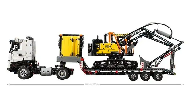 Lego Technic 42175 Volvo FMX Truck & EC230 Electric Excavator, 3 image