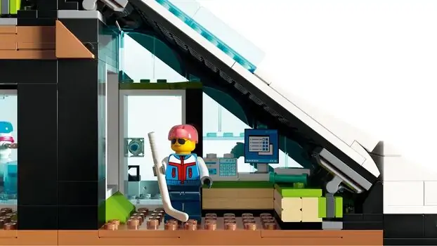 Lego City 60366 Ski and Climbing Center, 7 image