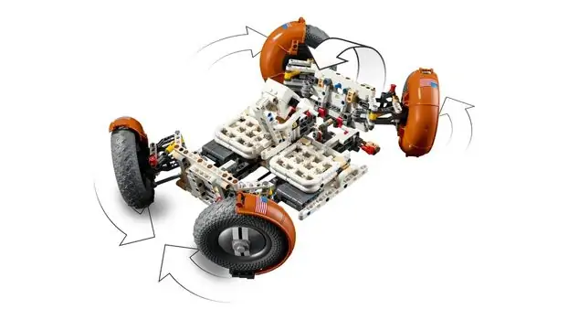 Lego Technic 42182 NASA Apollo Lunar Roving Vehicle - LRV, 4 image