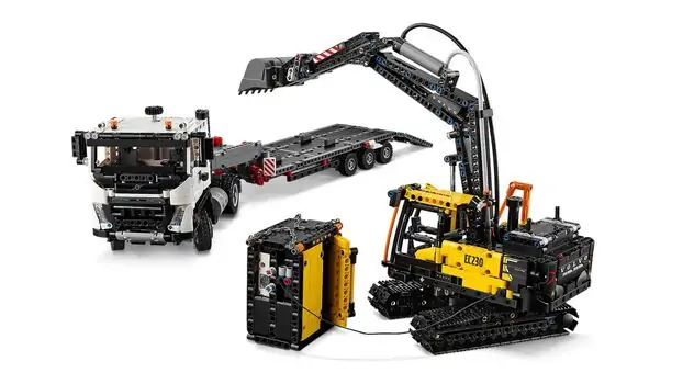 Lego Technic 42175 Volvo FMX Truck & EC230 Electric Excavator, 5 image