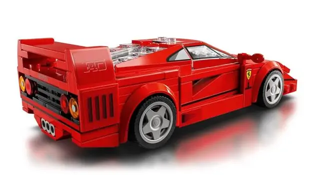 Lego Speed Champions 76934 Ferrari F40 Supercar, 5 image