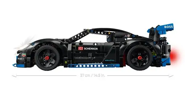 Lego Technic 42176 Porsche GT4 e-Performance Race Car, 3 image