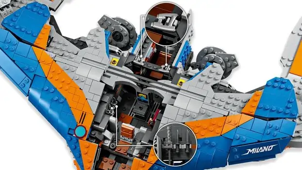 Lego Super Heroes 76286 Guardians of the Galaxy: The Milano, 5 image