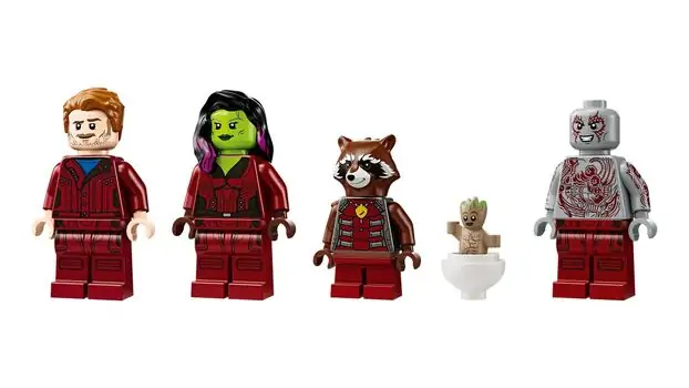 Lego Super Heroes 76286 Guardians of the Galaxy: The Milano, 8 image