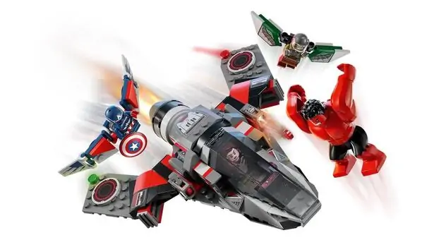 Lego Super Heroes 76292 Captain America vs. Red Hulk Battle, 9 image