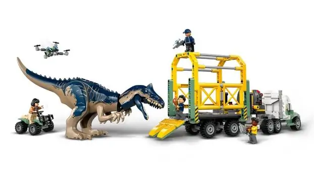 Lego Jurassic World 76966 Dinosaur Missions: Allosaurus Transport Truck, 3 image