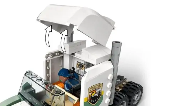 Lego Jurassic World 76966 Dinosaur Missions: Allosaurus Transport Truck, 5 image