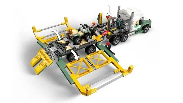 Lego Jurassic World 76966 Dinosaur Missions: Allosaurus Transport Truck, 4 image