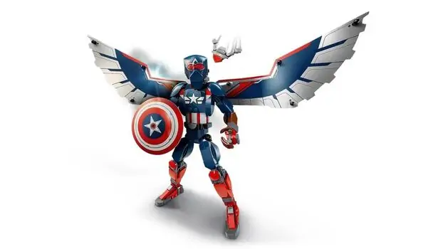 Lego Super Heroes 76296 New Captain America Construction Figure, 4 image