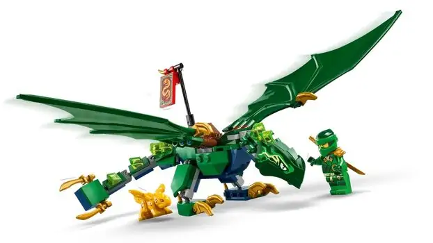 Lego Ninjago 71829 Lloyd's Green Forest Dragon, 3 image