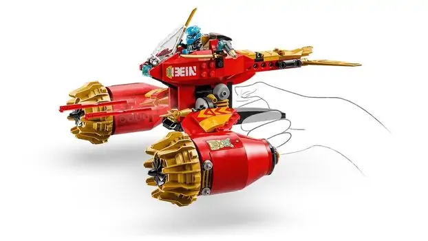 Lego Ninjago 71830 Kai's Mech Storm Rider, 4 image