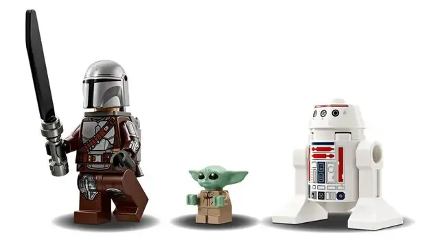 Lego Star Wars 75410 Mando and Grogu's N-1 Starfighter™, 6 image