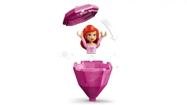 Lego Disney 43259 Twirling Ariel, 4 image
