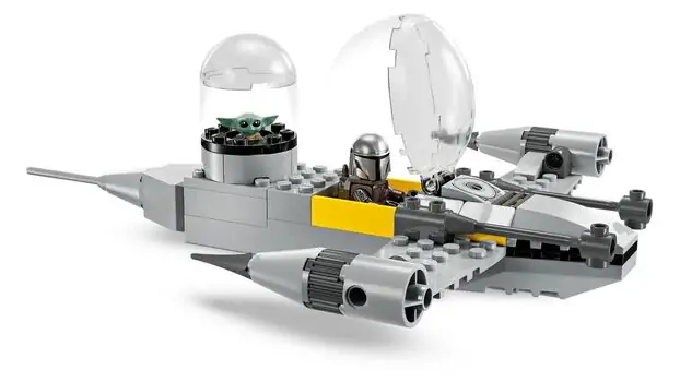 Lego Star Wars 75410 Mando and Grogu's N-1 Starfighter™, 5 image