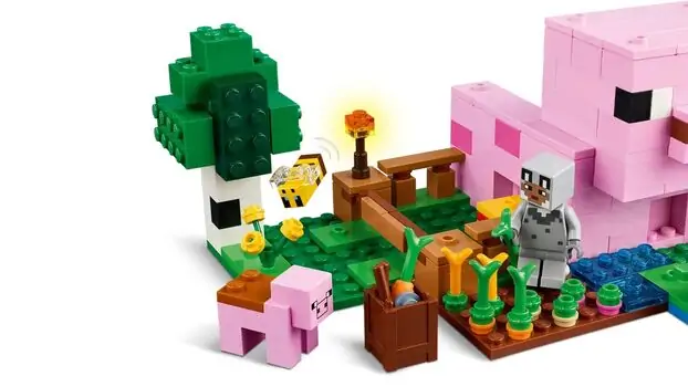 Lego Minecraft 21268 The Baby Pig House, 4 image