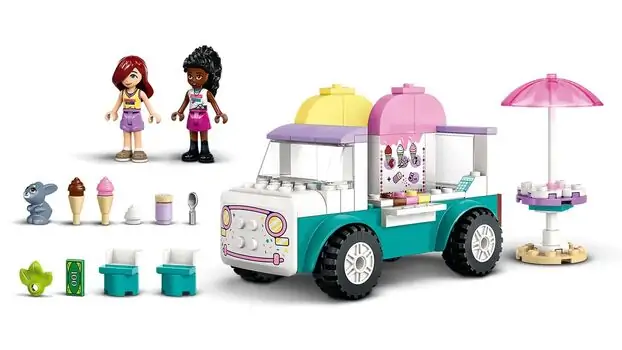 Lego Friends 42644 Heartlake City Ice Cream Truck, 3 image