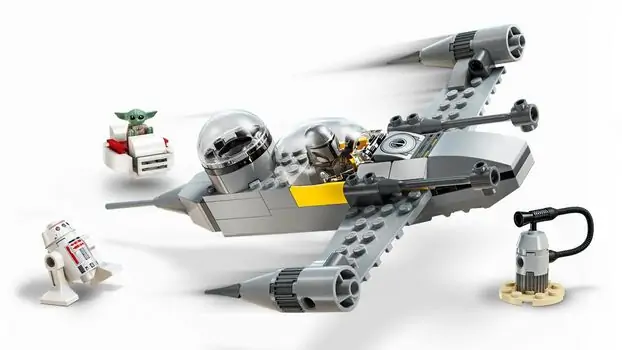 Lego Star Wars 75410 Mando and Grogu's N-1 Starfighter™, 3 image