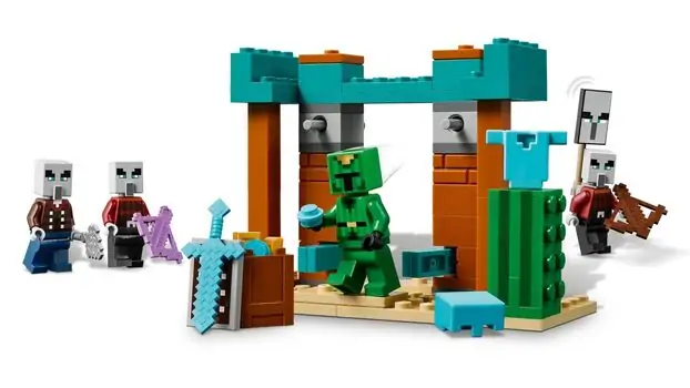 Lego Minecraft 21267 The Illager Desert Patrol, 3 image