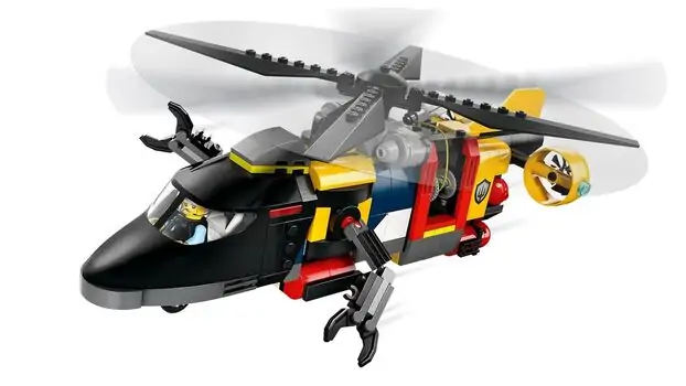 Lego City 60462 Helicopter, Fire Truck & Submarine Remix, 5 image