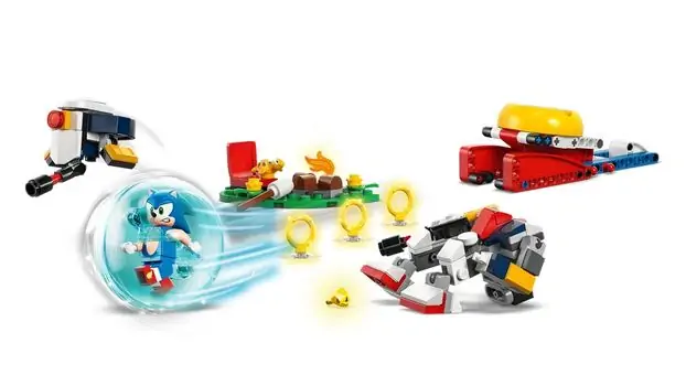 Lego Sonic 77001 Sonic's Campfire Clash, 4 image